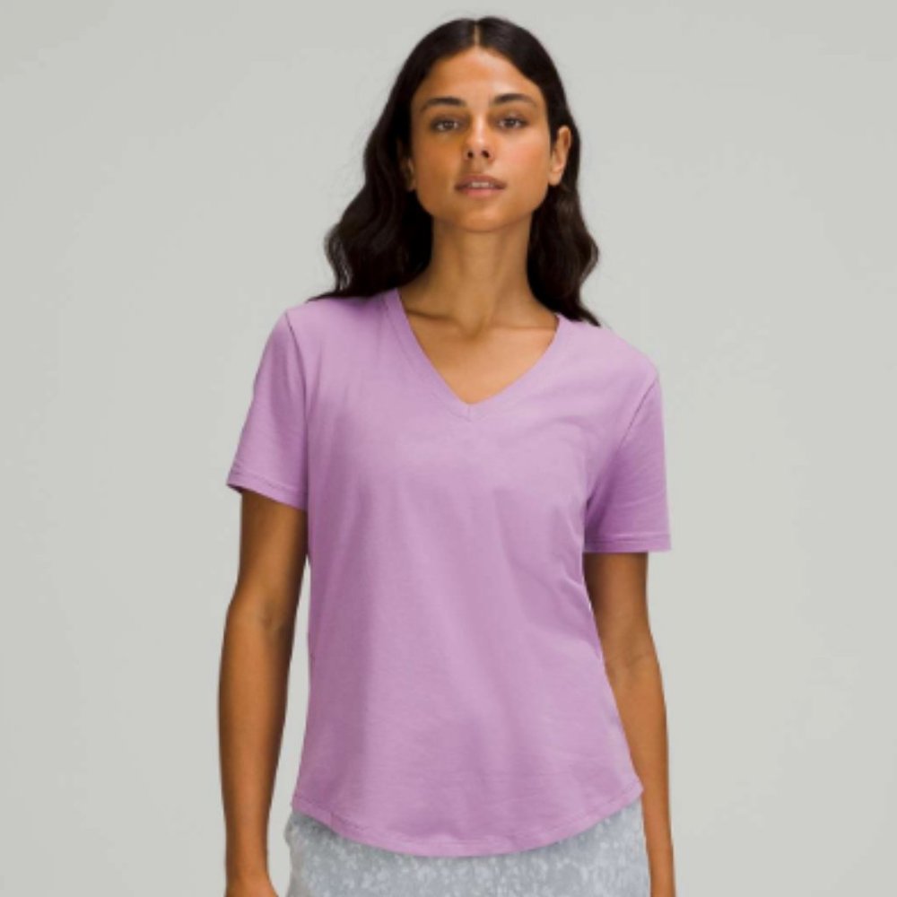 lululemon Love Tee - V Neck, Curved Hem